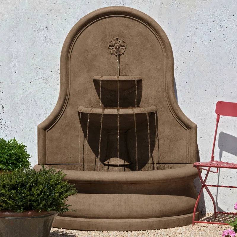 Estancia Hand Crafted Weather Resistant Floor Fountain