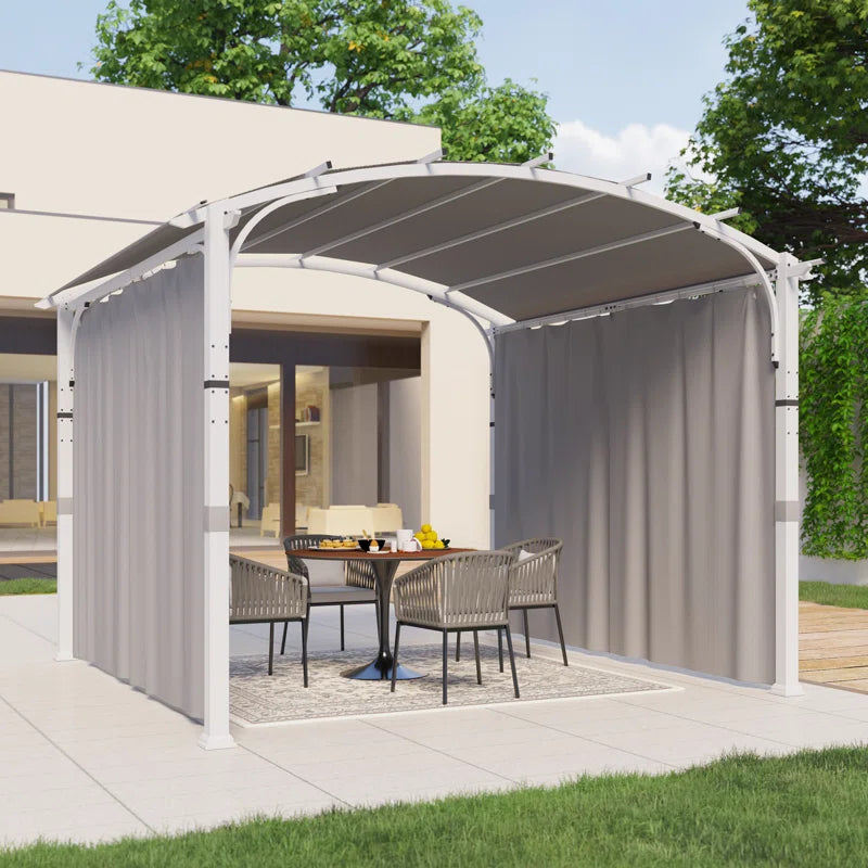 11 Ft. W X 11 Ft. D Pergola with Canopy