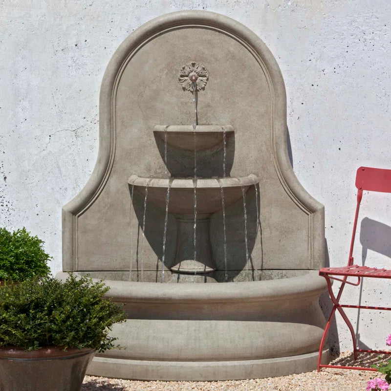 Estancia Hand Crafted Weather Resistant Floor Fountain