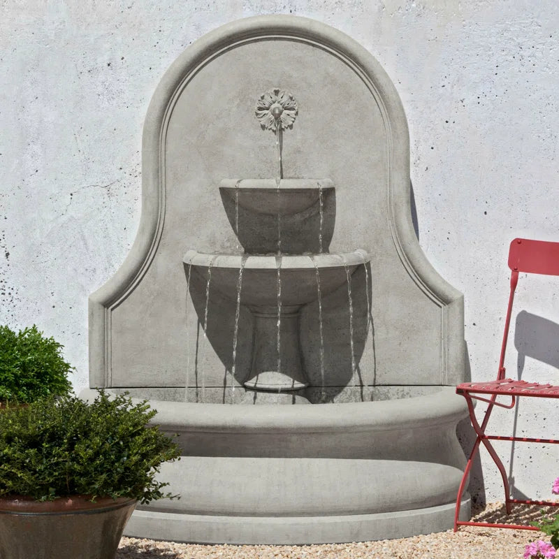 Estancia Hand Crafted Weather Resistant Floor Fountain