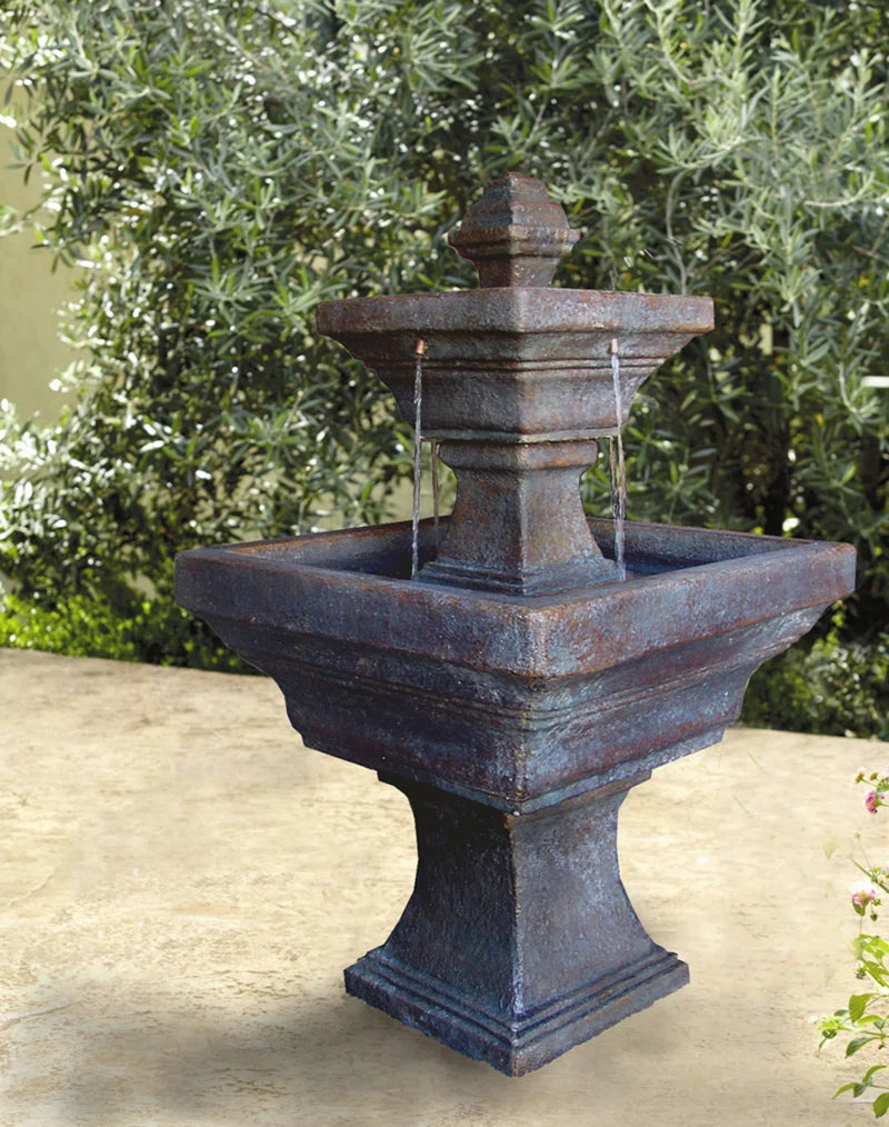 Barcelona Hand Crafted Weather Resistant Floor Fountain