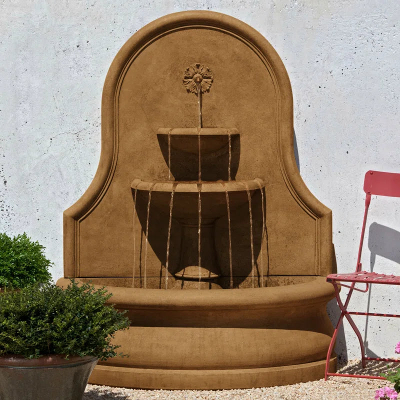 Estancia Hand Crafted Weather Resistant Floor Fountain