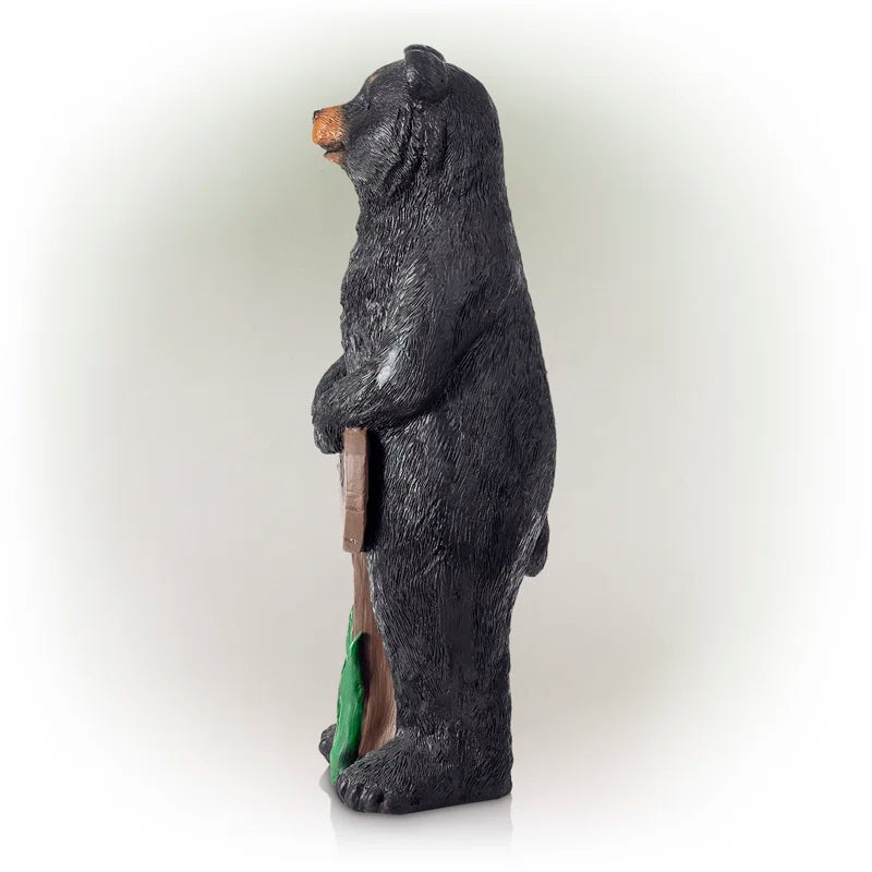 Millican Bear No Durability Features Plastic Garden Statue