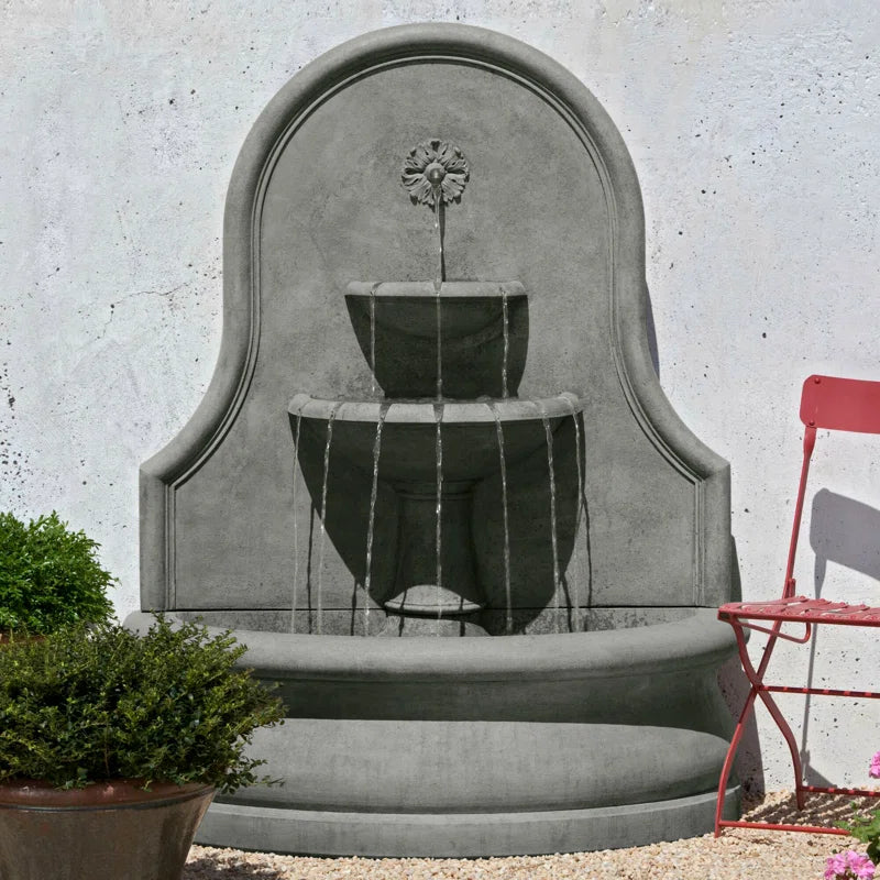 Estancia Hand Crafted Weather Resistant Floor Fountain