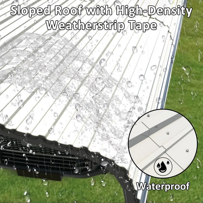 Steel Carport, Galvanized Multiple Sizes