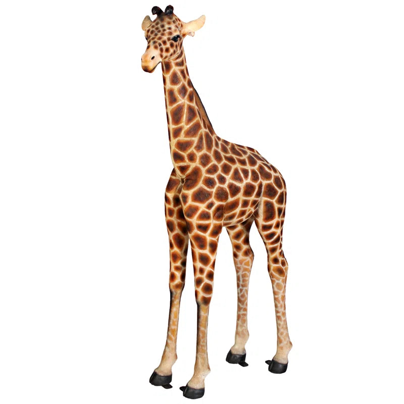 Baako Grand Scale Baby Giraffe Garden Statue