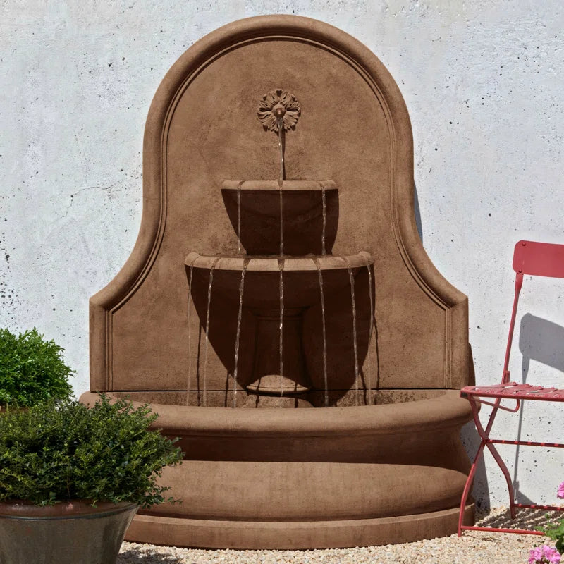 Estancia Hand Crafted Weather Resistant Floor Fountain