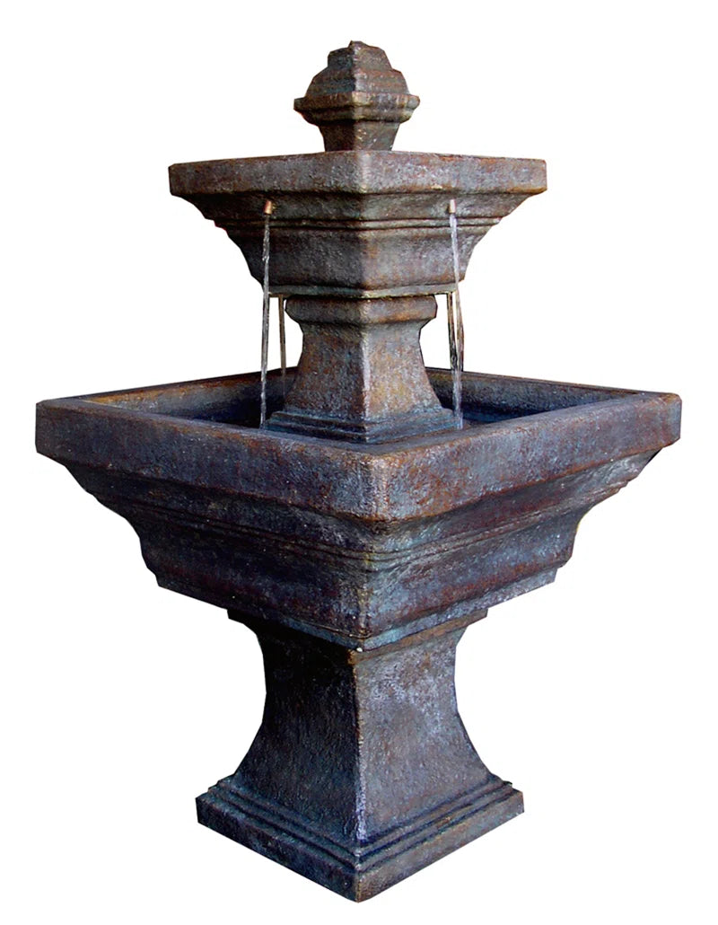 Barcelona Hand Crafted Weather Resistant Floor Fountain