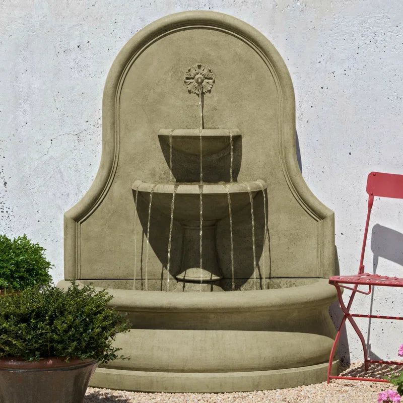 Estancia Hand Crafted Weather Resistant Floor Fountain