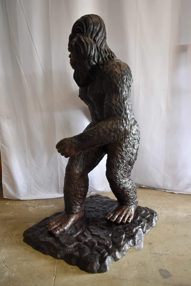 Bigfoot the Legendary Creature, Giant Bronze Statue Replica 42" X 63" X 83"H