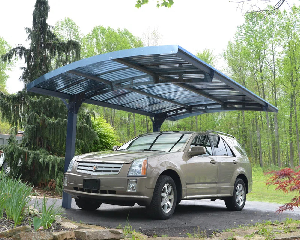 Palram -  Arizona Wave 16.2 W X 9.8 D Carport