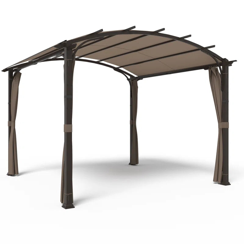 11 Ft. W X 11 Ft. D Pergola with Canopy