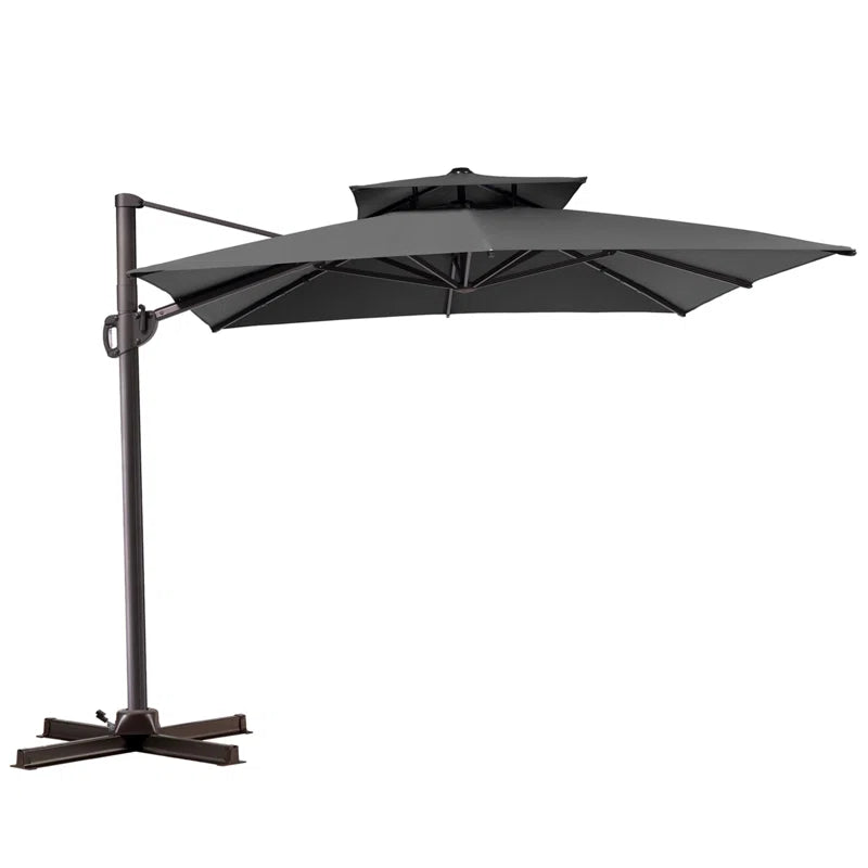 Jauhen 129'' X 105'' Rectangular Cantilever Umbrella