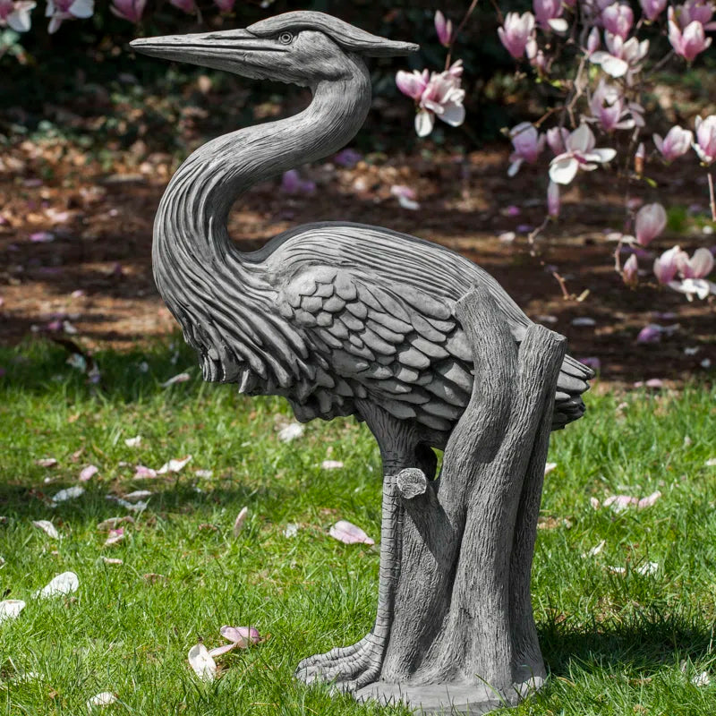 Heron Statue