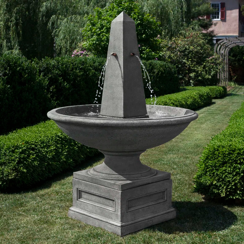 Condotti Hand Crafted Weather Resistant Floor Fountain