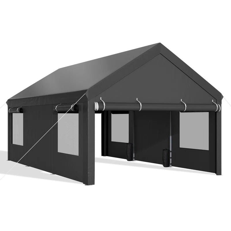 12 Ft. W X 20 Ft. D Heavy Duty Carport