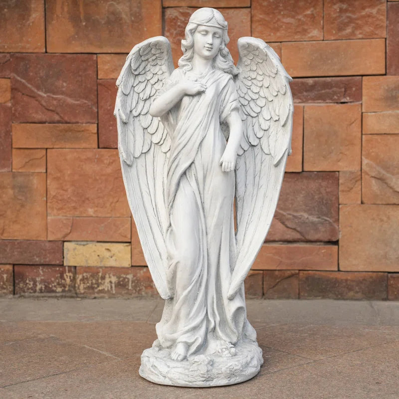 31.31"Angels & Cherubs MGO Garden Statue