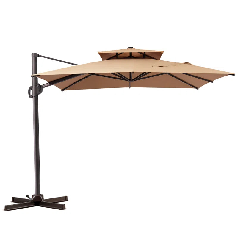Jauhen 129'' X 105'' Rectangular Cantilever Umbrella